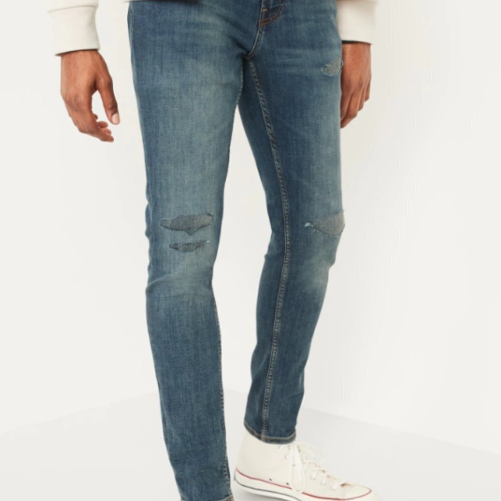 Old Navy Men's Super Skinny Jeans Built-In Flex